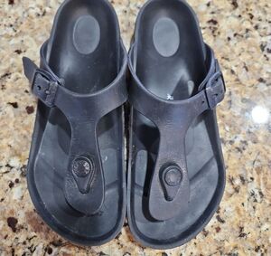 Birkenstock Black Slide Sandals